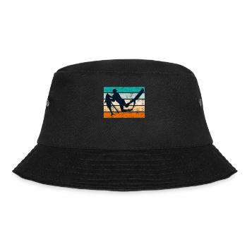 Spearfishing Dive Fischjagd Speerfischer - Bucket Hat - Schwarz - Vorne - Lela (165cm)