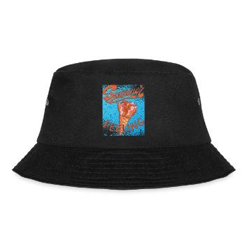 SUMMER FEELING EIS - Bucket Hat - Schwarz - Vorne - Lela (165cm)