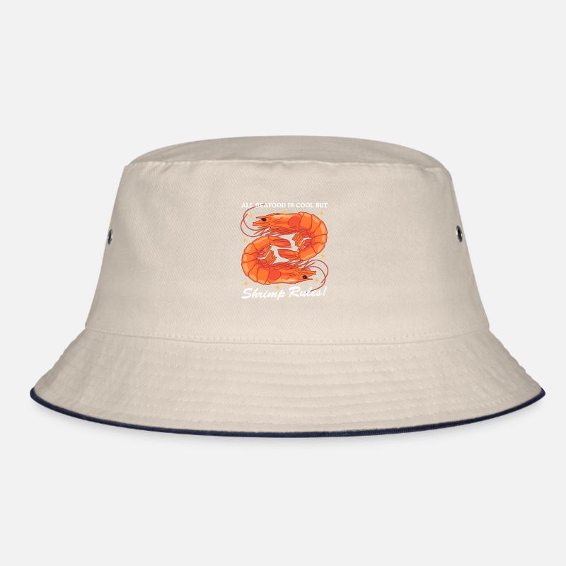 Krabbe Garnelen Krabbenliebhaber Krabben Geschenk Bucket Hat