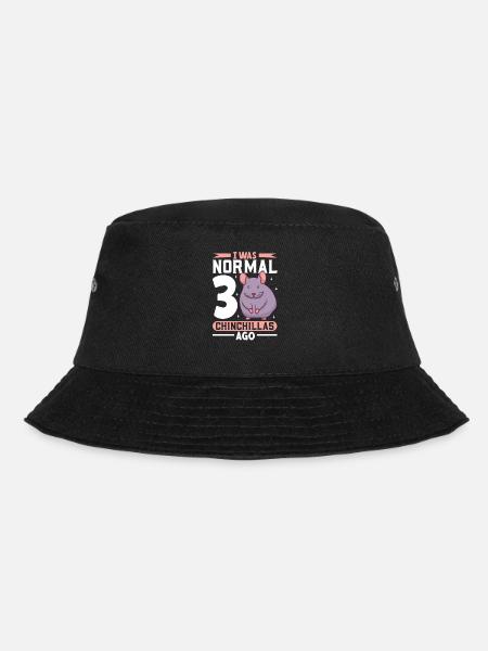 Chinchilla Liebhaber Geschenk Geschenkidee - Bucket Hat - Schwarz