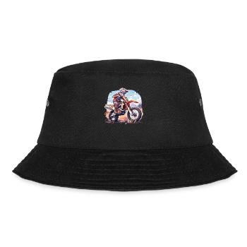 Motocross Kids - Bucket Hat - black - Front - Lela (165cm)