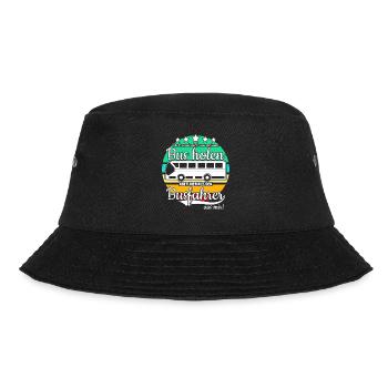 Linienbus Bus Busfahrer - Bucket Hat - Schwarz - Vorne - Lela (165cm)