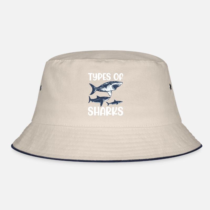 Always be yourself You can be a shark Bucket Hat