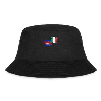 Cambodia Italy Flag Cambodian - Bucket Hat - black - Front - Lela (165cm)