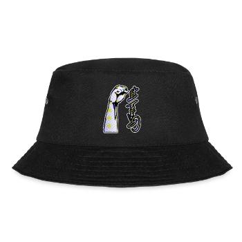 Raised fist - Bucket Hat - Schwarz - Vorne - Lela (165cm)