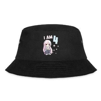 4 ans Fille Anime Kawaii Cat 4ème anniversaire - Bob - noir - Devant - Lela (165cm)