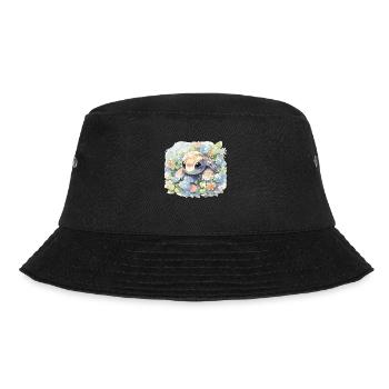 Turtle Lizard Turtle Baby Turtles - Bucket Hat - black - Front - Lela (165cm)