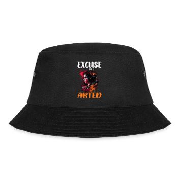 Excuse Me I Arted 13 - Bucket Hat - black - Front - Lela (165cm)