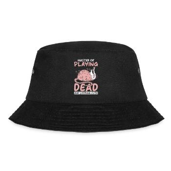 Opossum Saying - Bucket Hat - black - Front - Lela (165cm)