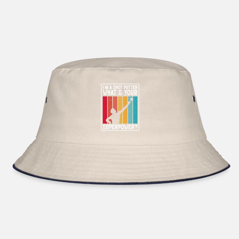 Shot Put Throwing Athletics Bucket Hat