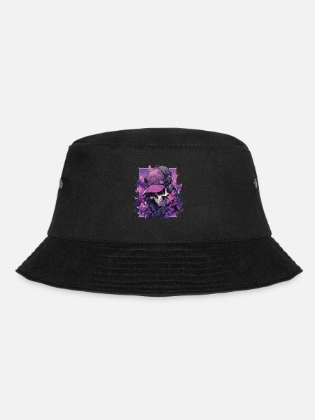 Totenkopf Skull Skulls Totenschädel Skelett - Bucket Hat - Schwarz
