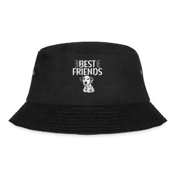 Gifts for Dalmatian Lovers - Bucket Hat - Schwarz - Vorne - Lela (165cm)
