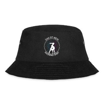 Turnen Rhönrad Gymnsatik Turntrainer Sportverein T - Bucket Hat - Schwarz - Vorne - Lela (165cm)