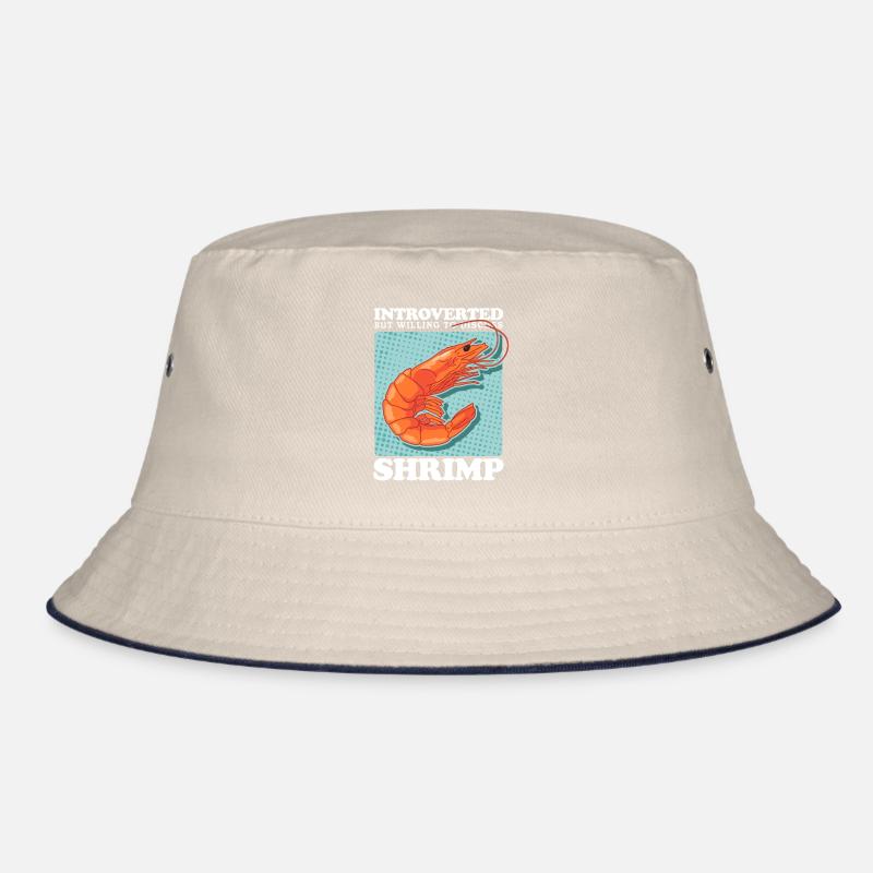 Crab Shrimp Crab Lover Crab Gift Bucket Hat