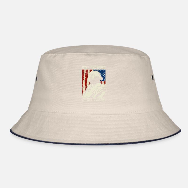 Buckle up or get clapped George Bucket Hat