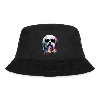 Malteser - Bucket Hat - Schwarz - Vorne - Lela (165cm)