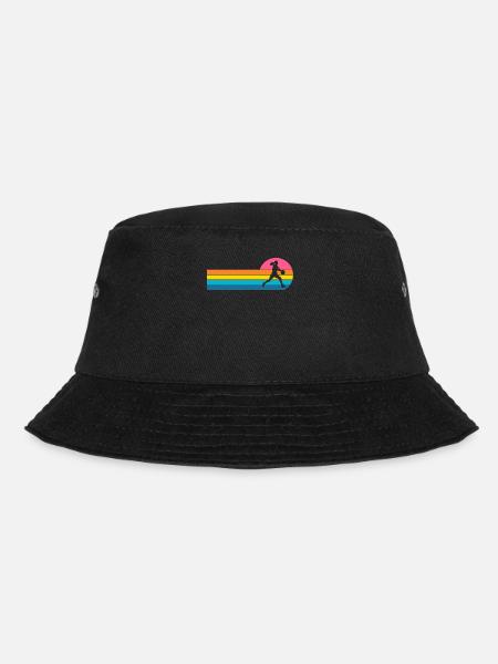 Basketball Basketballerin Frauen - Bucket Hat - Schwarz