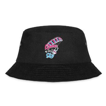 Paragliding Women Queen of the Sky - Bucket Hat - black - Front - Lela (165cm)