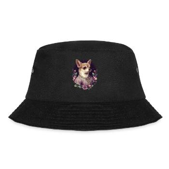 Chihuahua - Dame Anglaise Robe Chien - Bob - noir - Devant - Lela (165cm)