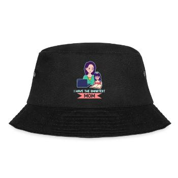 Mother's Day Daughter Design - Bucket Hat - black - Front - Lela (165cm)