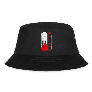 Flag USA Welder American Welder - Bucket Hat - black - Front - Lela (165cm)