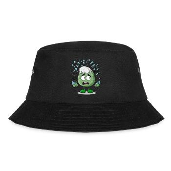 Steves Versteck - Bucket Hat - Schwarz - Vorne - Lela (165cm)