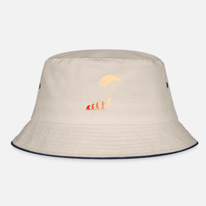 Paragliding Evolution Gleitschirmfliegen Bucket Hat