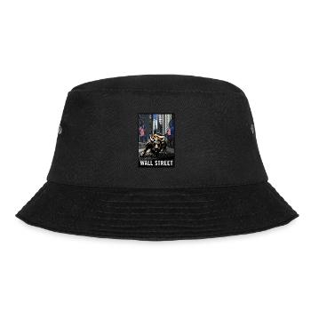NY Stock Exchange Bull - Bucket Hat - black - Front - Lela (165cm)