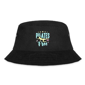 Pilates Are Free Reformer Pilates Class Training - Bucket Hat - Schwarz - Vorne - Lela (165cm)