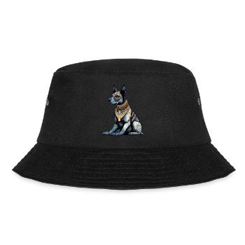 Chien Egyptien n°2 - Bob - noir - Devant - Lela (165cm)