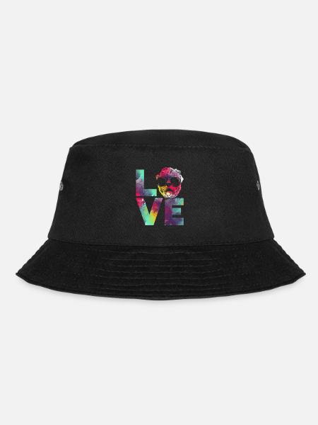 Irish Soft Coated Wheaten Terrier - Bucket Hat - Schwarz