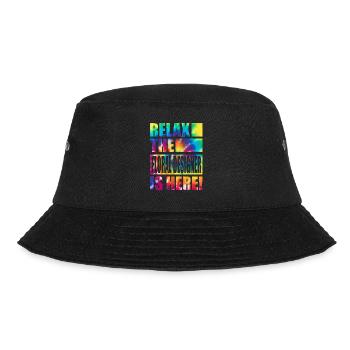 Floral Designer Funny Saying - Bucket Hat - black - Front - Lela (165cm)