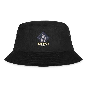 Reiki For Cats Energy Healing Reiki Treatment - Bucket Hat - black - Front - Lela (165cm)