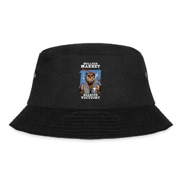 Börsenhändler Forex Trader Investor Trading - Bucket Hat - Schwarz - Vorne - Lela (165cm)