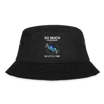 Forensische Kriminologie und Tatort-Ermittler - Bucket Hat - Schwarz - Vorne - Lela (165cm)