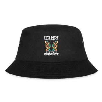 Forensik und forensische Wissenschaft - Bucket Hat - Schwarz - Vorne - Lela (165cm)