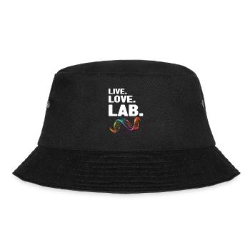 Forensik und forensische Wissenschaft - Bucket Hat - Schwarz - Vorne - Lela (165cm)