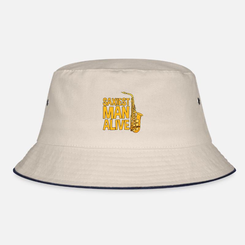 Saxiest Man Alive Bucket Hat