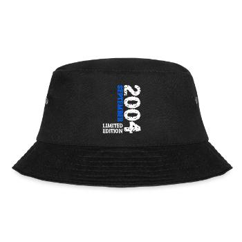 2004 September Limited Edition 19th Birthday Decoration - Bucket Hat - black - Front - Lela (165cm)
