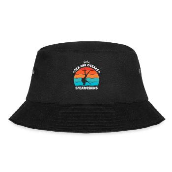 Speefischen Sea and Oceans Spearfishing Dive - Bucket Hat - Schwarz - Vorne - Lela (165cm)