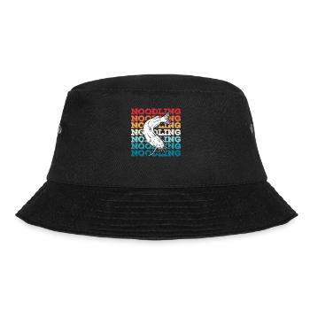 Noodler Catfish Noodling Expert Flathead Fish - Bucket Hat - black - Front - Lela (165cm)