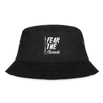 Klarinette - Bucket Hat - Schwarz - Vorne - Lela (165cm)