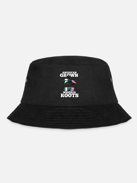 Nigeria - Bucket Hat - black
