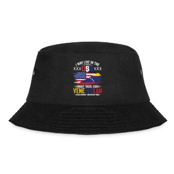 Venezuelan Blood Live USA Südamerika Venezuela - Bucket Hat - Schwarz - Vorne - Lela (165cm)