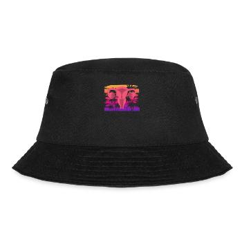 Feminismus Feministin - Bucket Hat - Schwarz - Vorne - Lela (165cm)