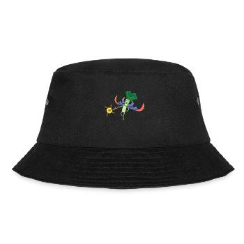 Wizard Leek - Bucket Hat - black - Front - Lela (165cm)