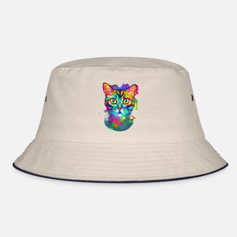 Artistic Chat Bucket Hat