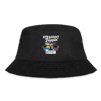 Straight Trippin' Antigua Vacation Tour Travel - Bucket Hat - black - Front - Lela (165cm)