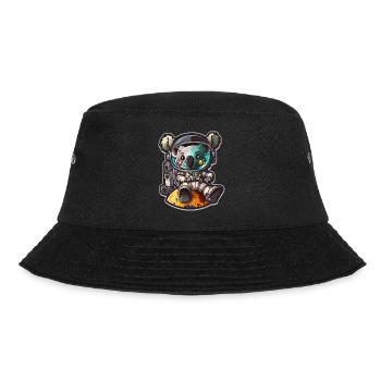 Koalas im Weltraum - Bucket Hat - Schwarz - Vorne - Lela (165cm)