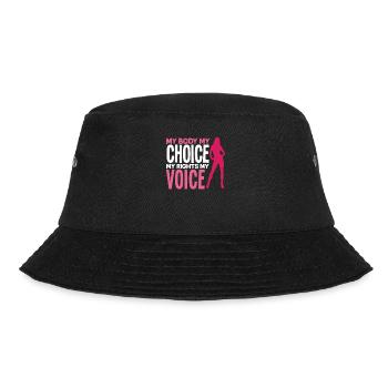 Feminismus Feministin - Bucket Hat - Schwarz - Vorne - Lela (165cm)
